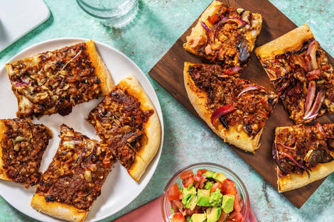 American style oksekødspizza