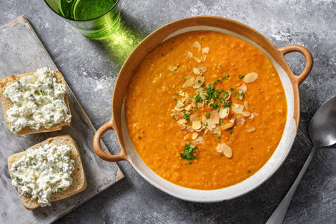 Chorba aadess : soupe de lentilles égyptienne