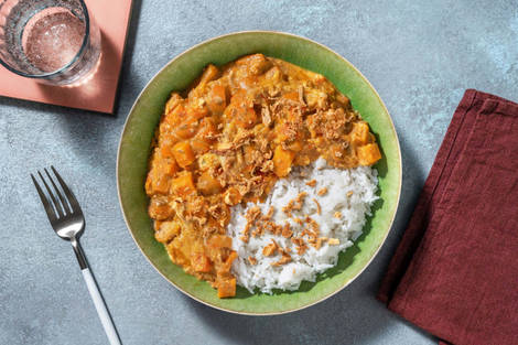 Oost-Afrikaanse curry met kippendij