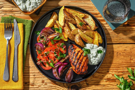 Grekisk-inspirerad kyckling