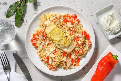 Cabillaud en papillote à la provençale