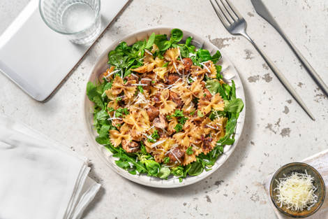 Farfalle champêtres pour se chouchouter