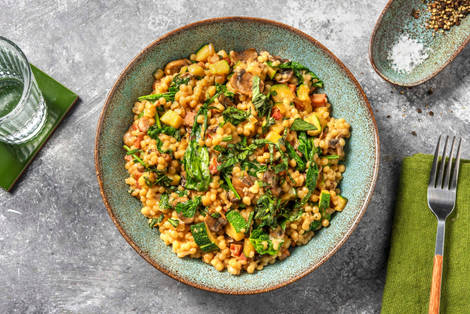 Krämig pärlcouscous