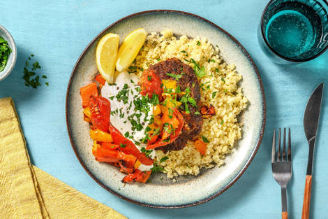 Medelhavs-inspirerad biff