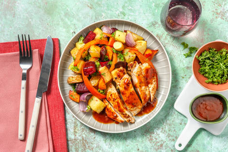 Gyllenstekt kyllingfilet