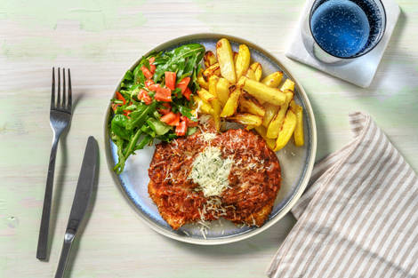 Pollo a la parmigiana