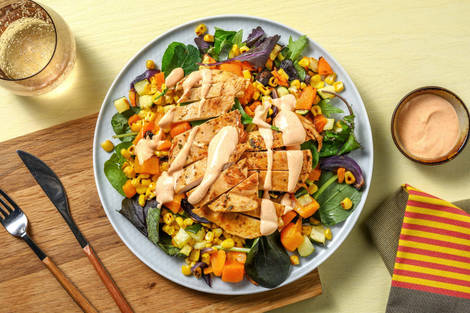 Insalata di pollo alla messicana