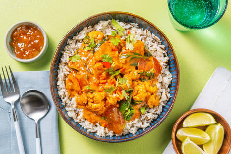 Vegetarisk Tikka Masala