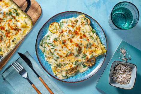 Lasagne fondante à la courgette