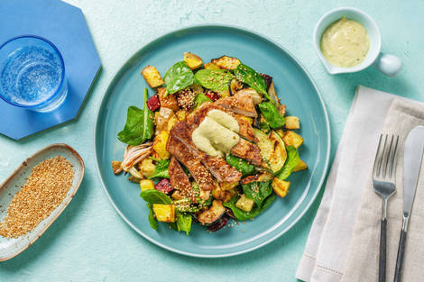 Lynstegt svineschnitzel