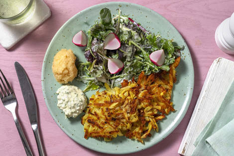 Rievkooche! Kölsche Kartoffelpuffer mit Apfelmus