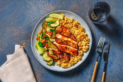 BBQ-marineret kylling