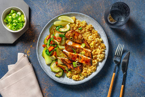 BBQ-marinert kylling