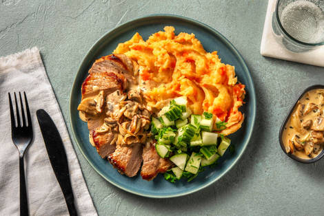 Ugnsrostad fläskytterfilé