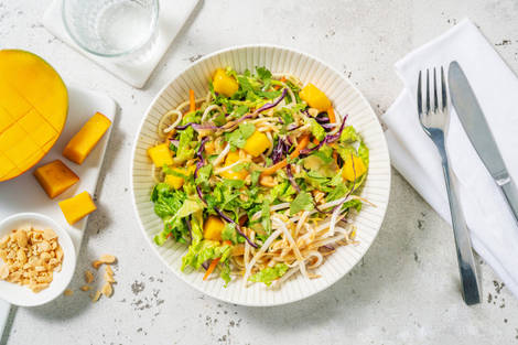 Salade de nouilles thaï à la mangue