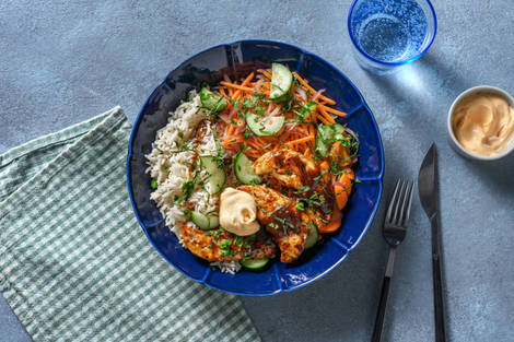 Vietnamesisk kyllingebowl