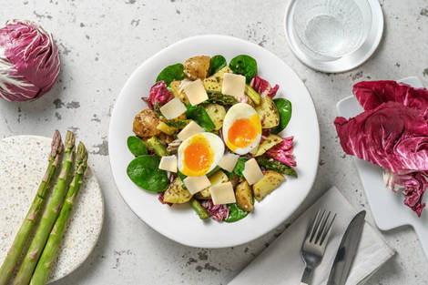 Salade printanière aux asperges