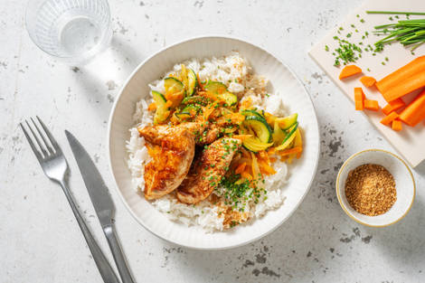 Aiguillettes de poulet façon teriyaki