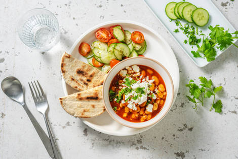 Haricots à la grecque façon gigantes plaki