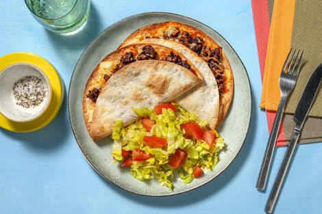 BBQ Beef Quesadillas