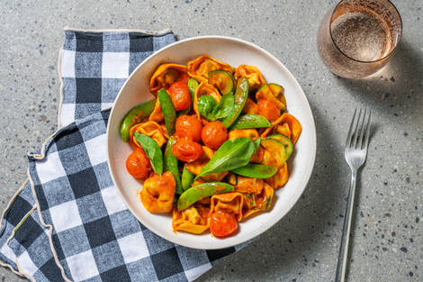 Hurtig calabrese-tortelloni