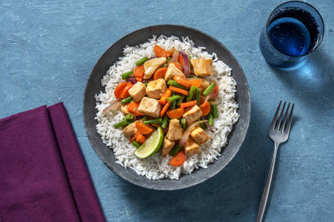 Fläsk i teriyakisås