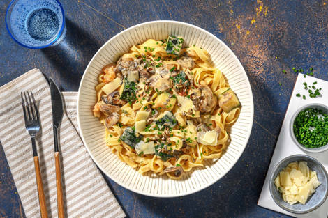 Middelhavsinspirert grønnsakspasta