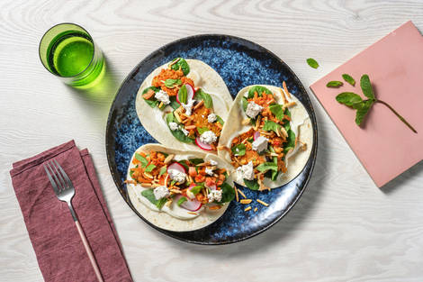 Chermoula Chickpea Tacos