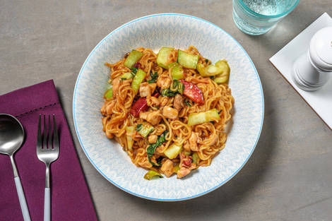 Chicken and Plum Stir-Fry