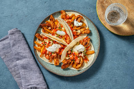 Kjapp meksikansk kyllingfajita