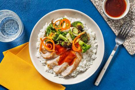 Sojaglaserad fläskkött