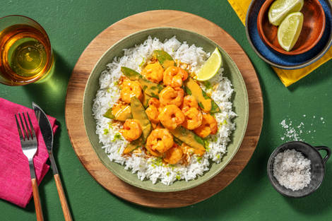 Ultimate Red Thai Style King Prawn Curry