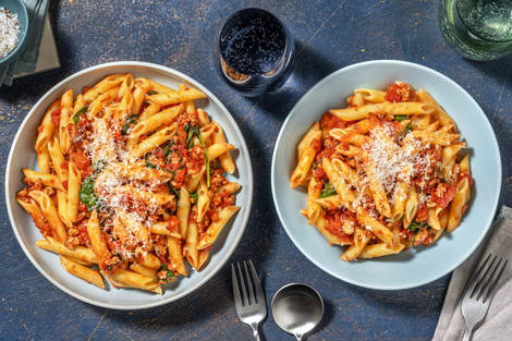 Speedy Sausage Penne