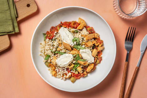 Orzo alla salsa di pomodorini e ricotta