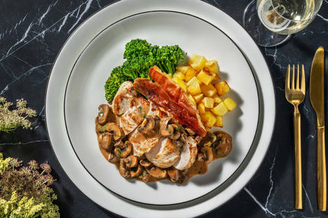 Chicken Breast in Truffled Mushroom Sauce