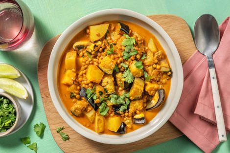 Creamy Aubergine Curry