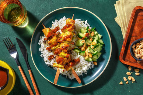 Ultimate Chicken Satay Skewers