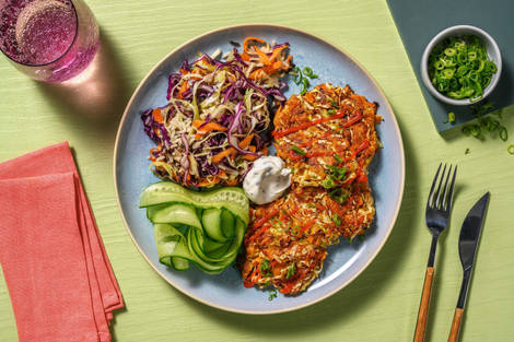Asiatiske vegetarfritters
