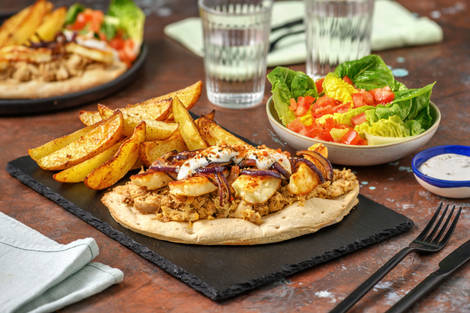 Chicken and Halloumi Shawarma
