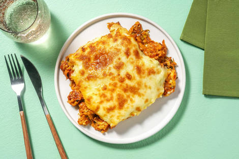 Gegratineerde gehaktschotel met aardappel en mais