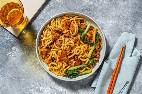 Thai Spiced Beef and Pork Noodles