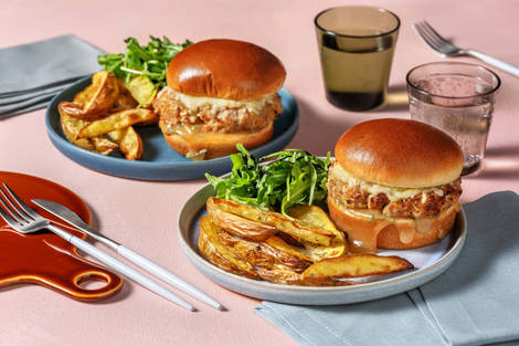 Pork and Apple Burger