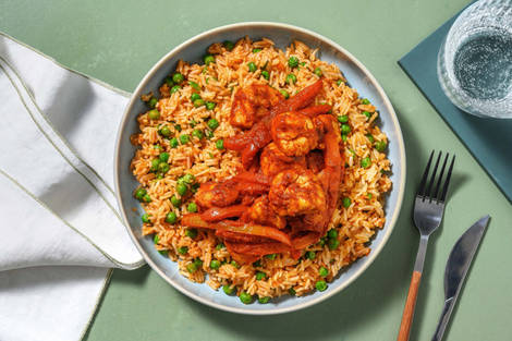 Peri Peri Chicken and Bell Pepper Rice Bowl