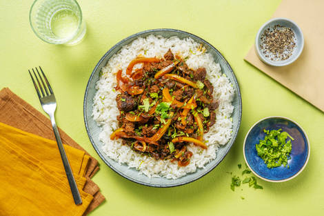 Asian-inspired Spiced Lean Beef