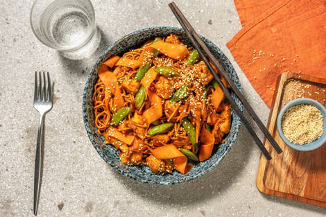 Thai Inspired Chicken Noodles