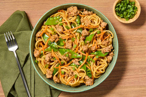 Caramelized Honey-Garlic Beef Noodles