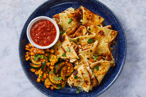 Mini Chicken Quesadillas