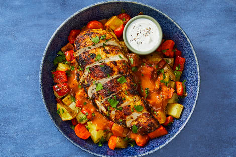 Poulet en sauce tikka à l’indienne