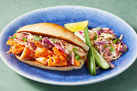 Salmon Banh Mi Baguettes