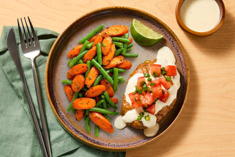 Tex-Mex Pork Meatloaves with Queso